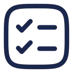 Checklist Minimalistic SVG Icon